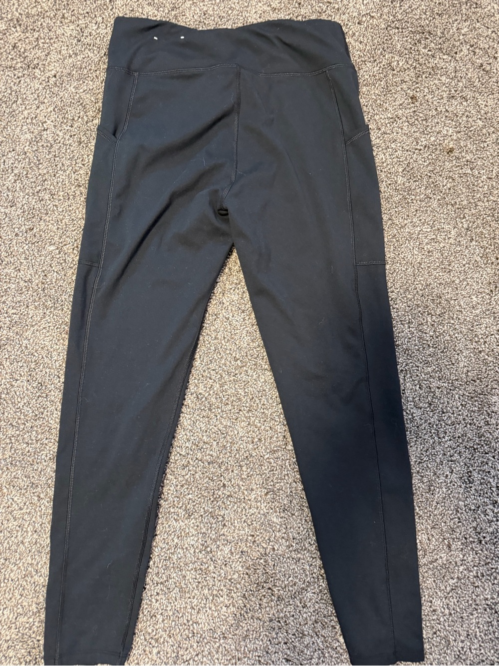 SO black womens leggings with Side Pockets